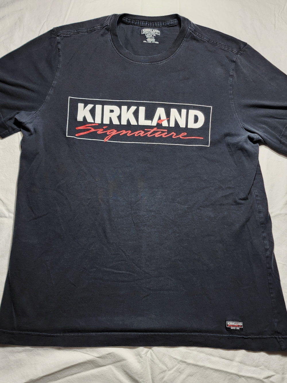 Kirkland Signature Men's Black Logo T-Shirt